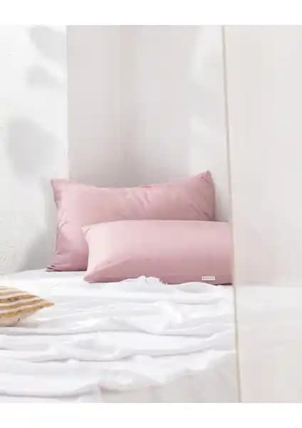 Madame Coco Manon %100 Pamuk Gül Kurusu Yastık Kılıfı Seti - Şıklık ve Konfor Sunan Ev Dekorasyonu Ürünü