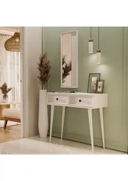 Mezza Luna MDF Profil Çerçeveli ve Ahşap Ayaklı 2 Çekmeceli Aynalı Dresuar Ürünü Özellikleri ve Kullanım İpuçları