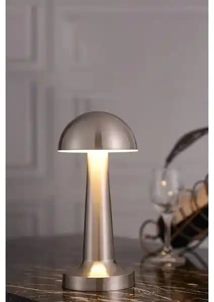 MiniHome Şarjlı Retro Masa Lambası Modern Tasarım ve Çok Renkli Ayarlanabilir Işık Özelliği ile