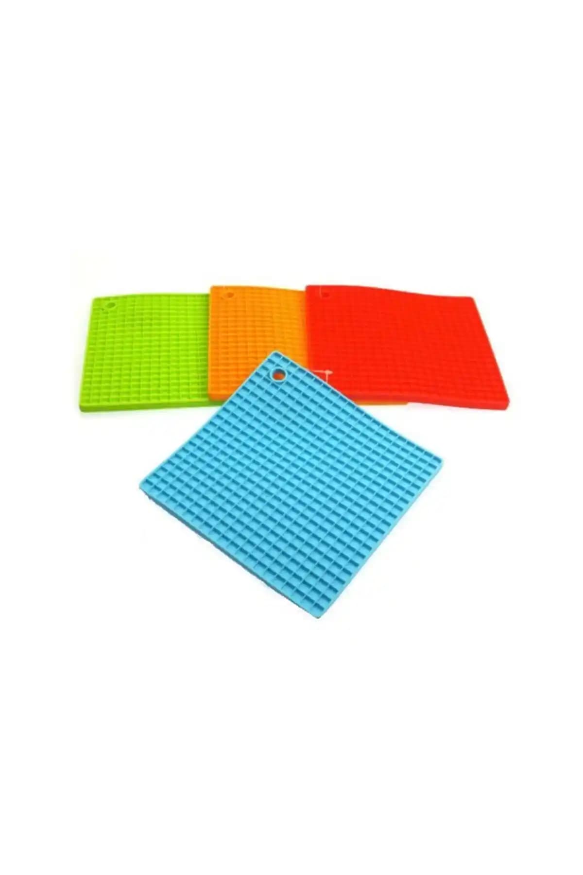 Modern Kare Şekilli Petek Desenli Silikon Nihale ve Mutfak Altlıkları Ürün Tanıtımı