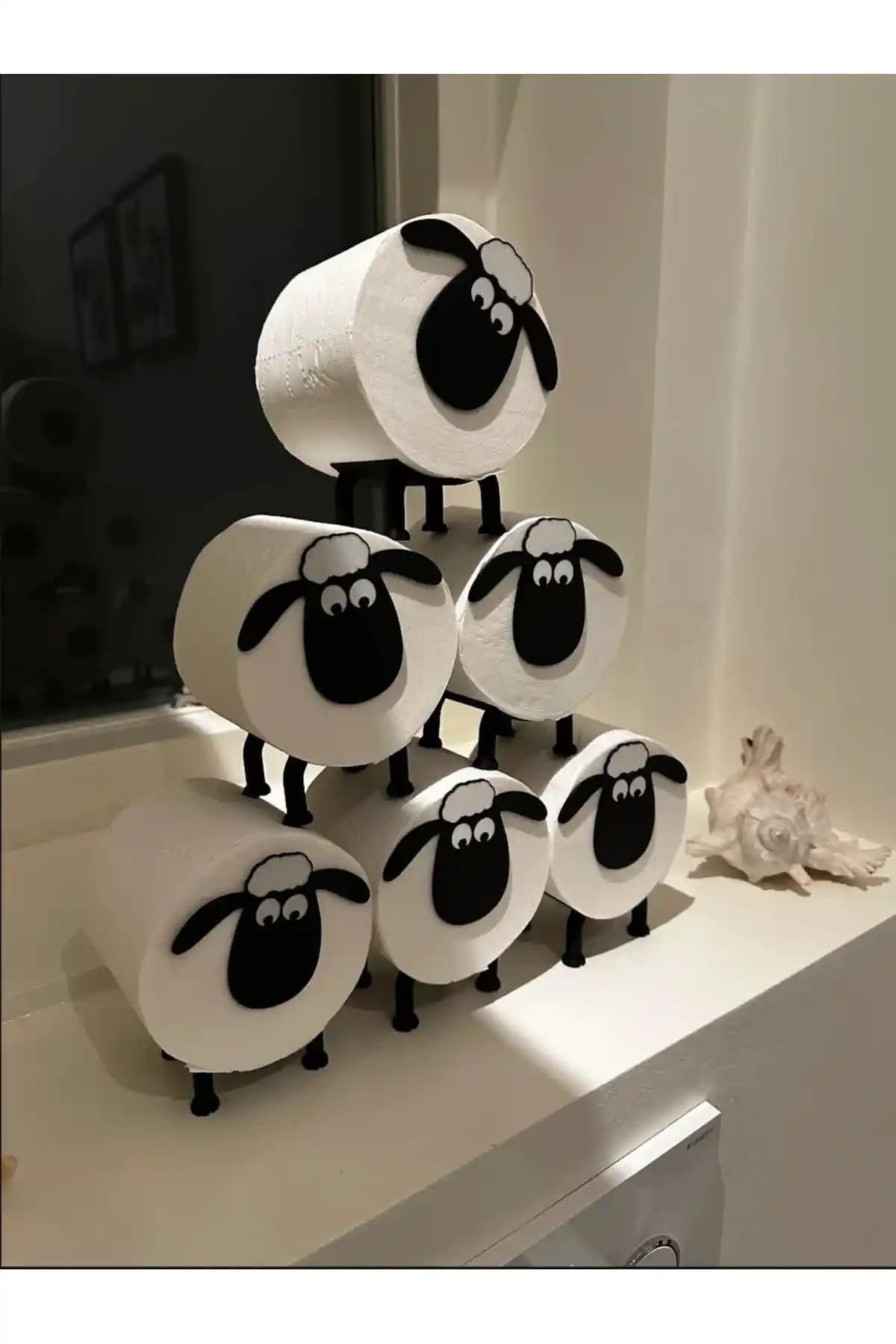 Modern ve Çok Katmanlı Tuvalet Kağıt Tutucu ile Banyonuza Şıklık Katın