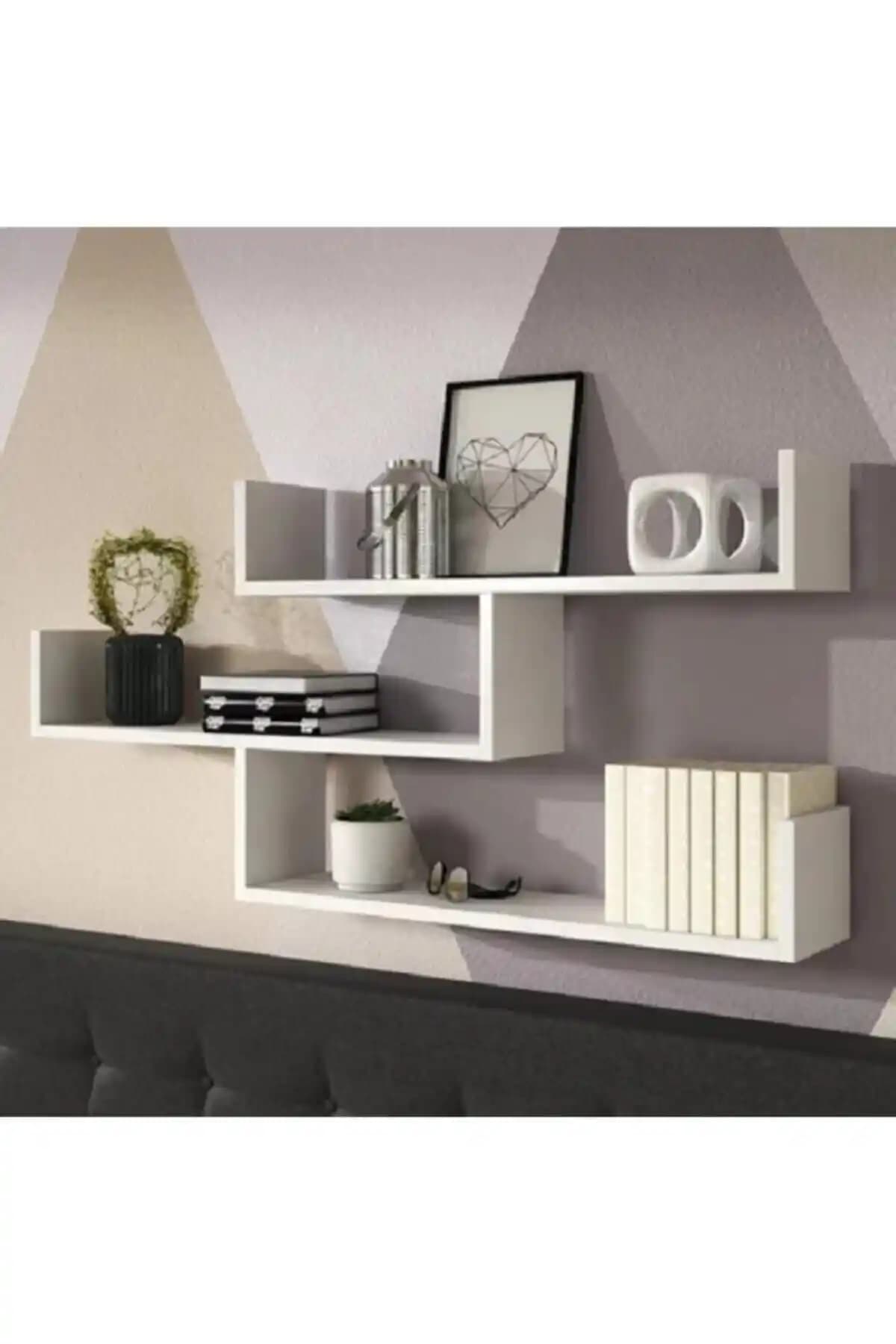 Moobs Home Dekoratif Duvar Rafı Modern ve Şık Tasarımıyla Ev Dekorasyonunu Tamamlar