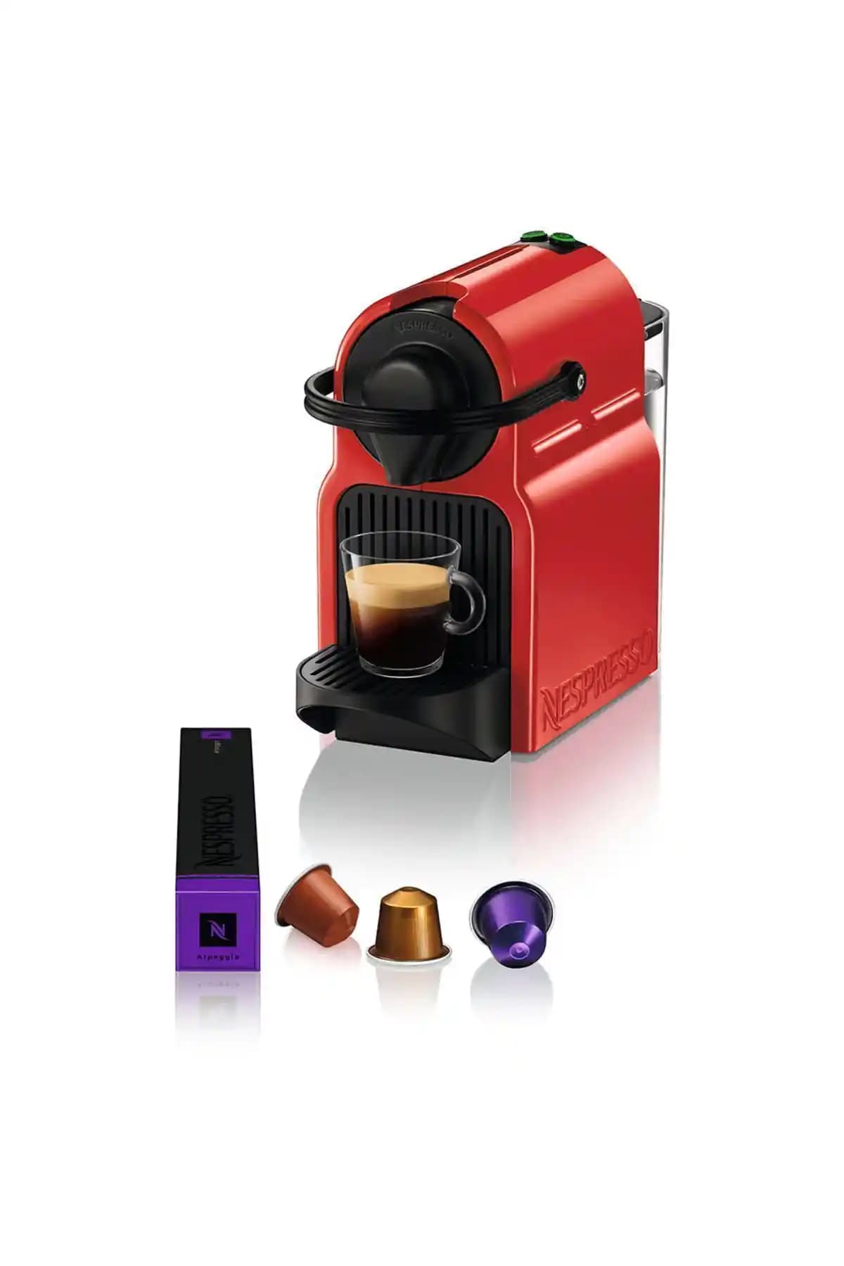 Nespresso C40 Inissia Kırmızı Espresso Makinesi: Modern Tasarım ve Üstün Performans