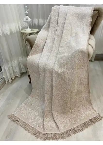 Özlü Home Lüks Pamuklu Çift Taraflı Koltuk ve Çekyat Örtüsü 170x220 cm