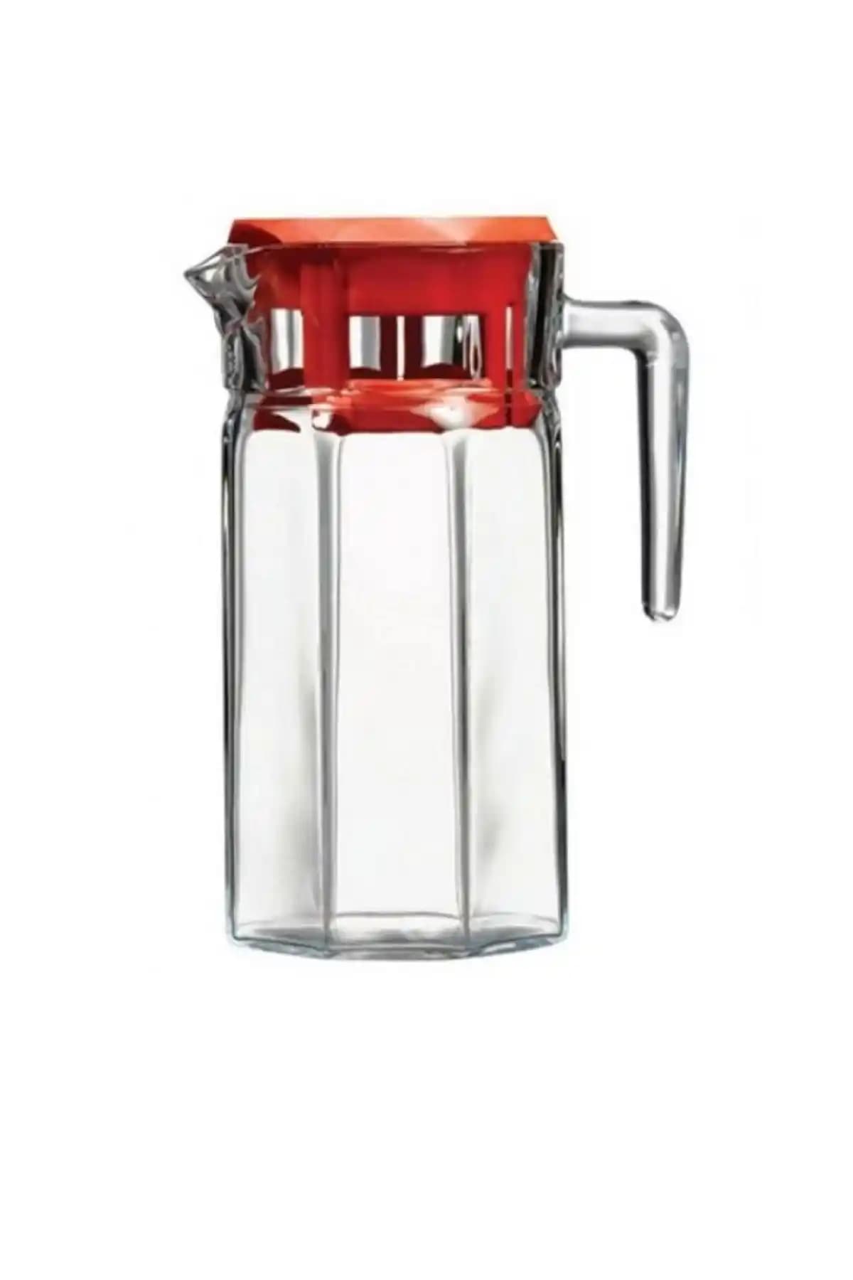 Paşabahçe 43414 Köşem Sürahi 1250 cc: Şık ve Fonksiyonel Cam İçecek Kabı