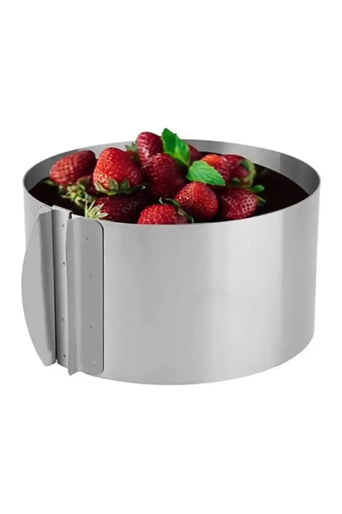 Paslanmaz Çelik Ayarlanabilir Kek Kalıbı ile Mutfakta Pratik ve Dayanıklı Çözüm