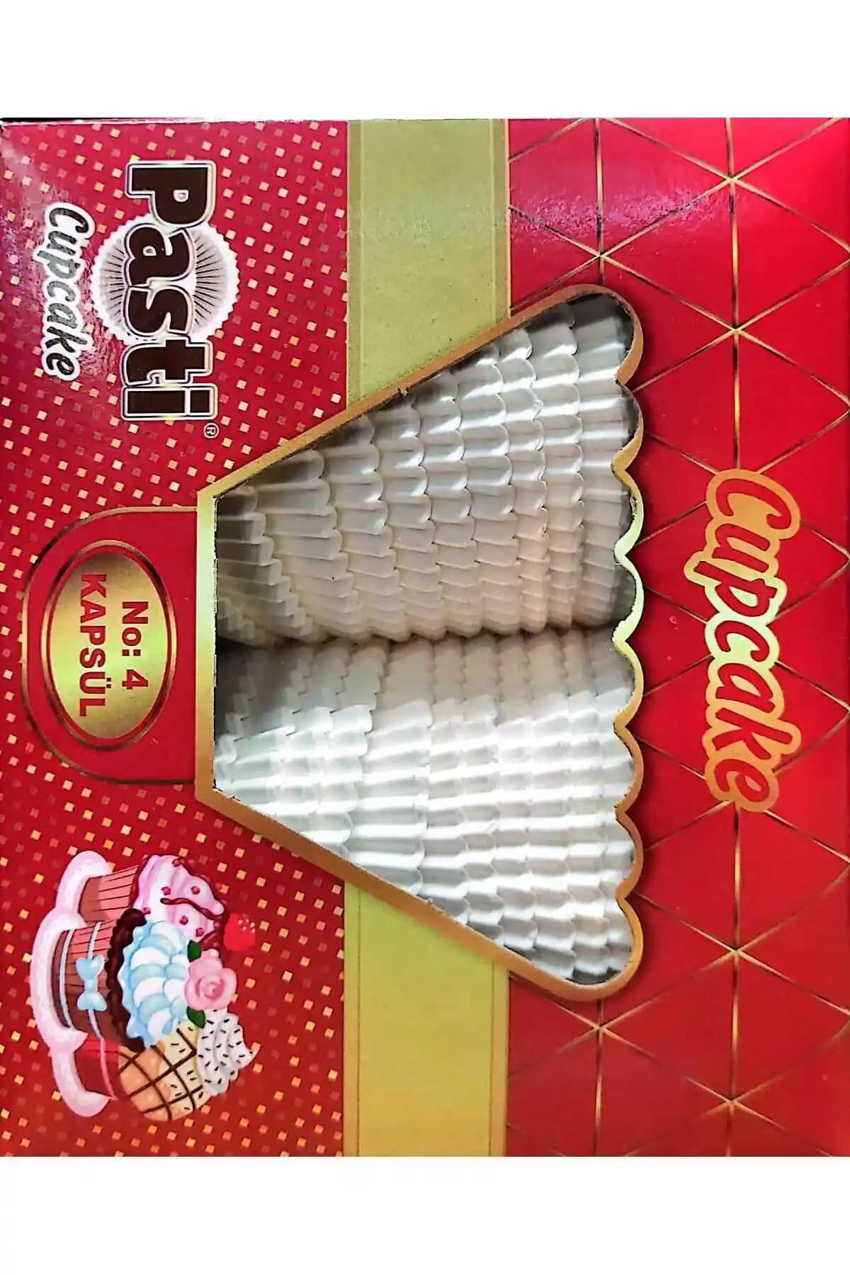 Pastel ve şık tasarımıyla PASTİ PARTİ Cup Cake No.4 doğal kek kalıbı, estetik ve pratik kullanım sağlar