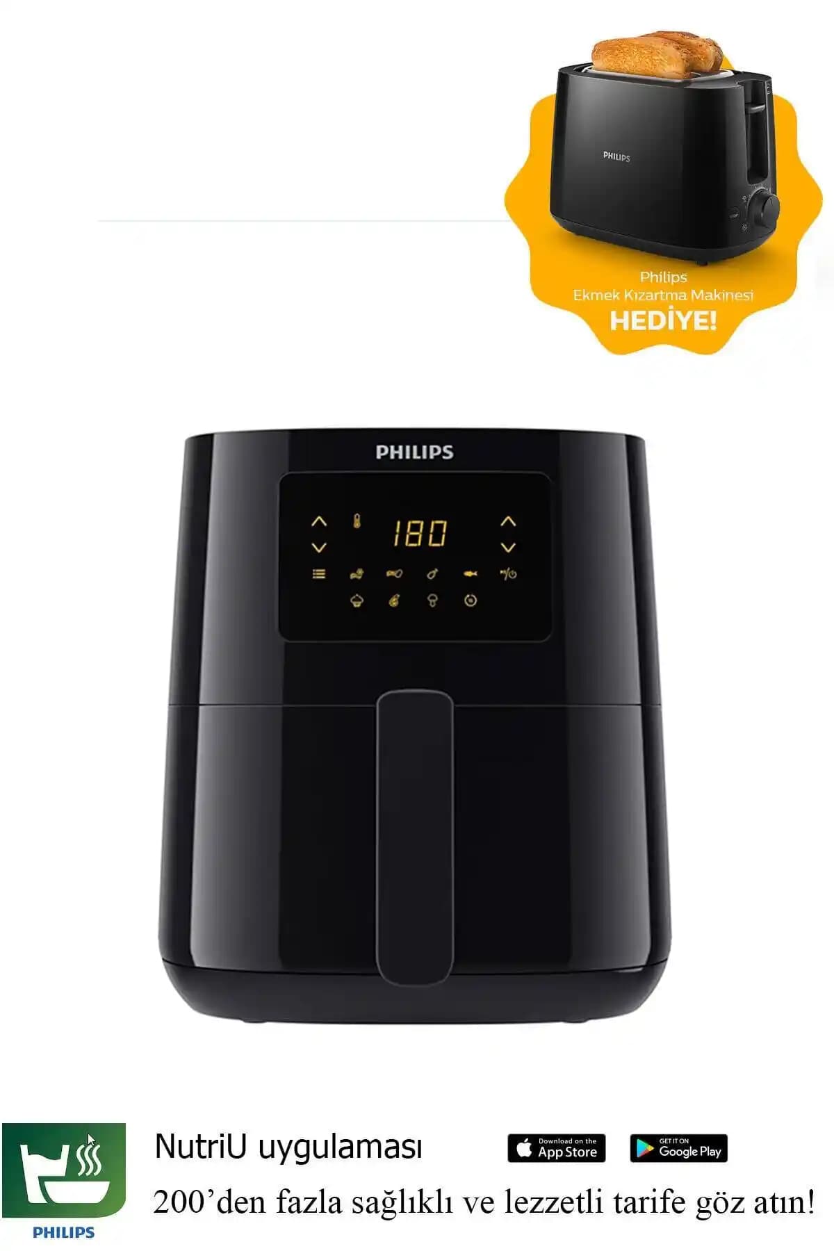 Philips Essential HD9252/90 Airfryer ile Sağlıklı ve Pratik Yemekler Hazırlayın