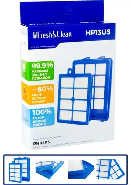 Pro Fresh & Clean Philips FC 9934 Marathon Ultimate Uyumlu HEPA Filtre Seti - Yüksek Kalite ve Güvenilir Temizlik