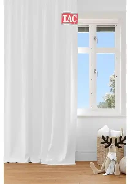 Rech Home Taç 4 Katmanlı Beyaz Güneşlik Perde: Modern ve Fonksiyonel İç Dekorasyon Çözümü