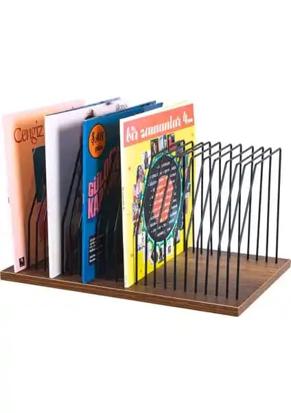 Rmd Shop Plak Düzenleyici Organizer: Şık ve Çok Amaçlı Depolama Çözümü