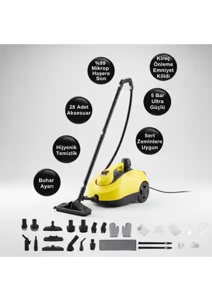 Robx S608 Çok Fonksiyonlu Buharlı Temizlik Makinesi Özellikleri ve Kullanım Rehberi