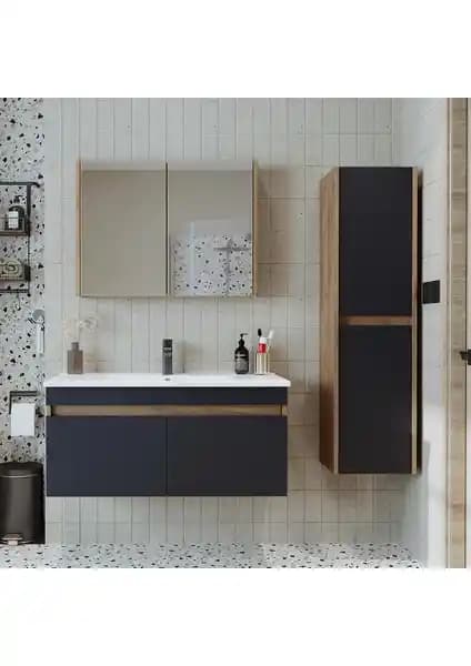 Roomart Atlantik Lavabolu Banyo Dolabı: Modern ve Fonksiyonel Tasarım Özellikleri