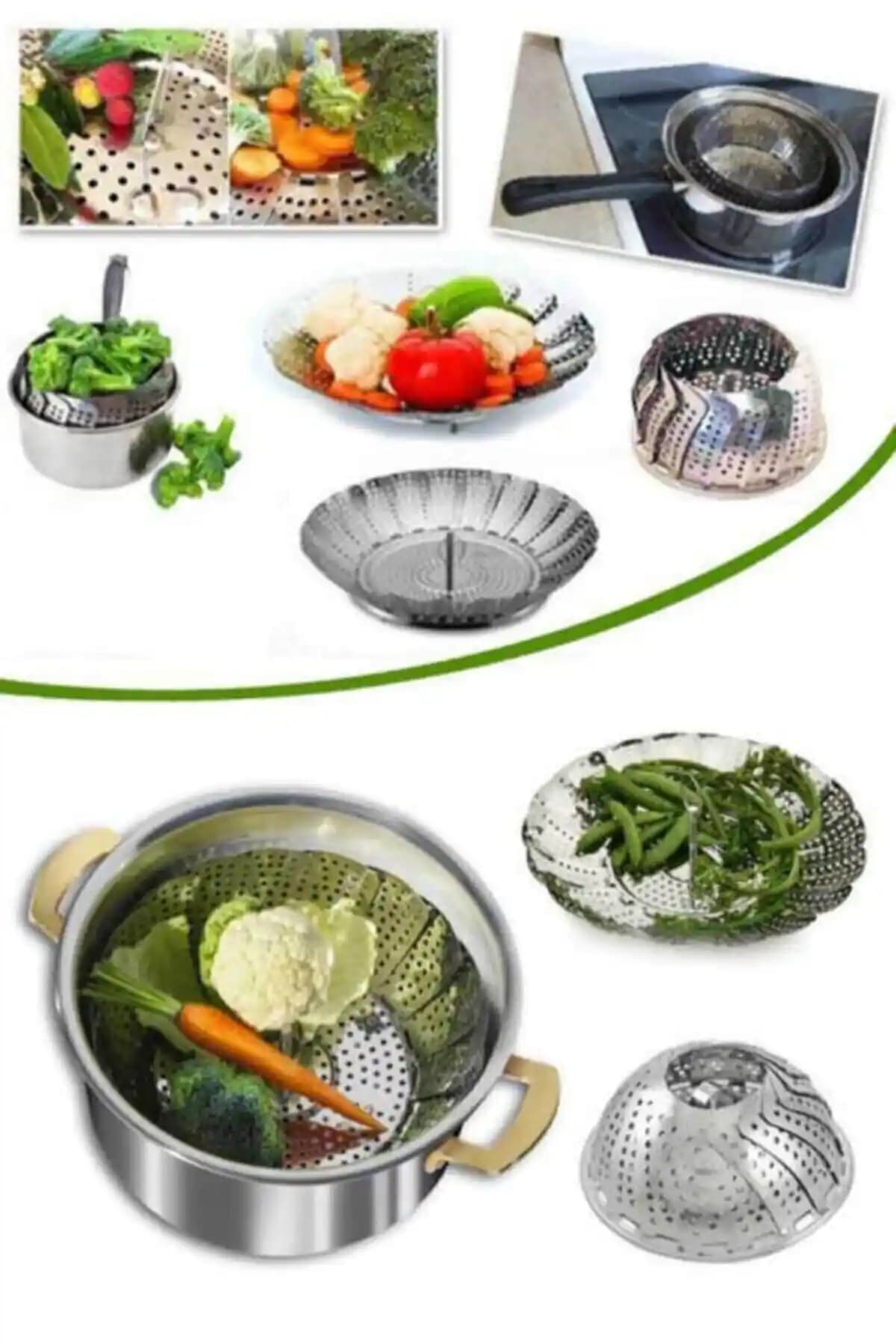 Sağlıklı ve Pratik Mutfak Çözümü: AYGÖREN HOME Buharda Sebze Pişirme Aparatı