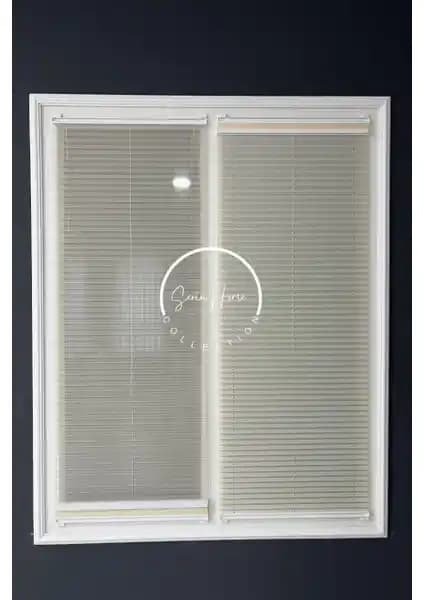 Serin Home Collection Gece Gündüz Katlanabilir Krem Perde: Modern ve Fonksiyonel Tasarım