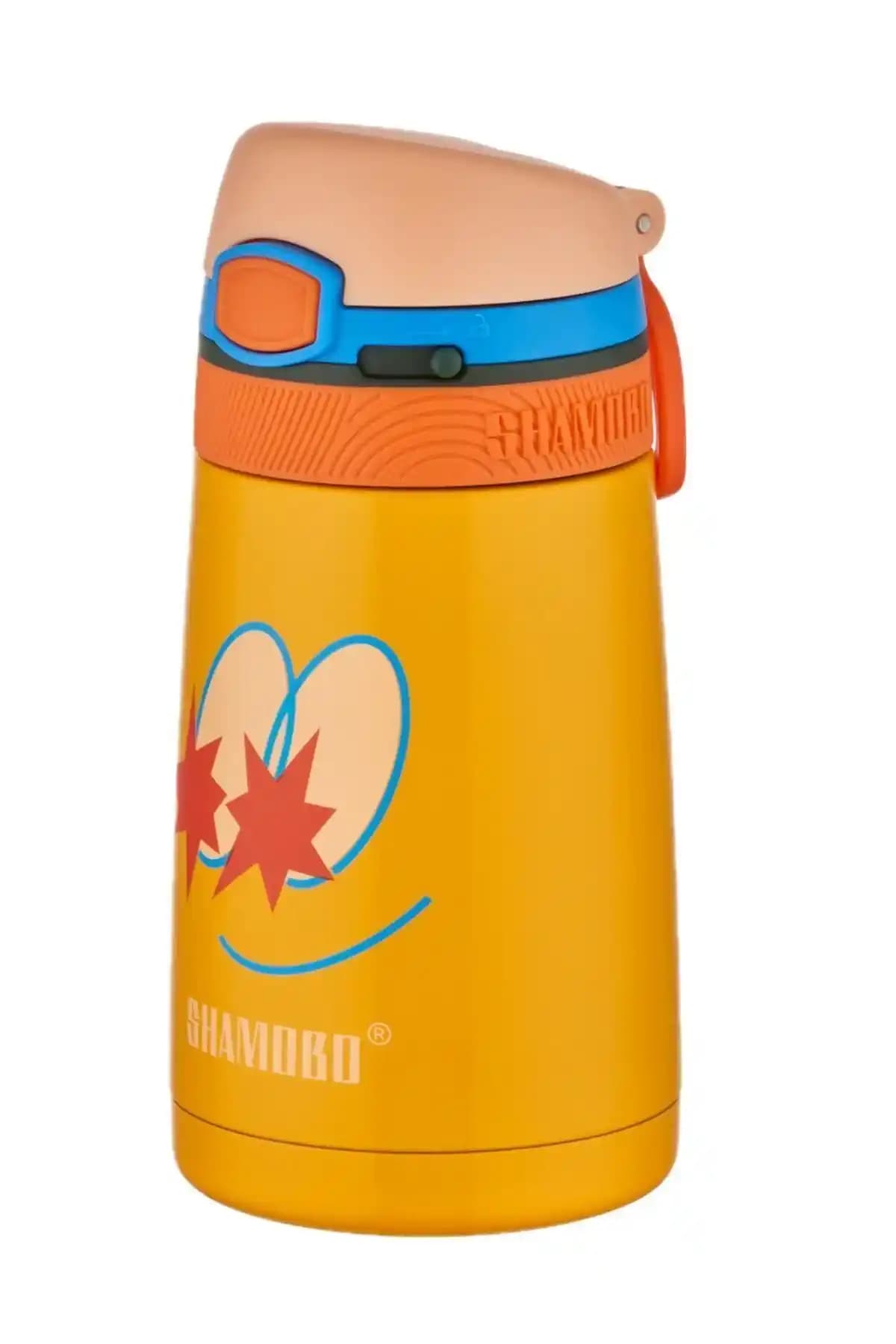 Shamobo Fiftyfifty Çocuk Paslanmaz Çelik Termos: Güvenli ve Pratik İçin Uygun Tasarım
