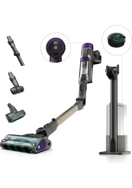 Shark Powerdetect Clean&empty Pet: Otomatik Boşaltmalı Gelişmiş Dikey Süpürge