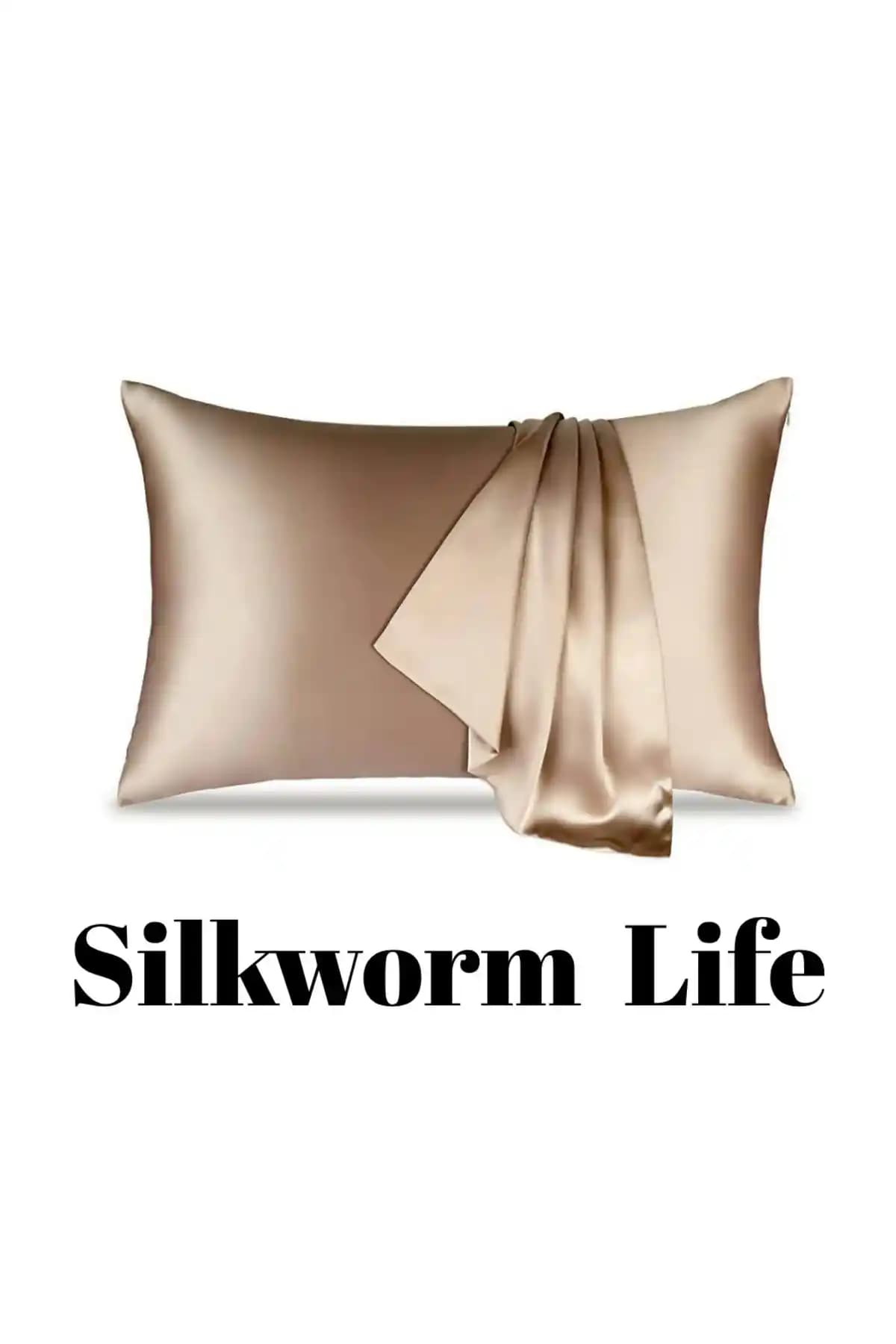 Silkworm Life %100 Doğal İpek Yastık Kılıfı Şıklık ve Konfor Sunar