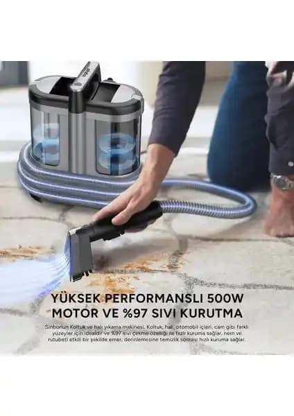 Sinbo SCC-7602 Çok Yönlü Halı ve Koltuk Temizleme Makinesi Detaylı İnceleme