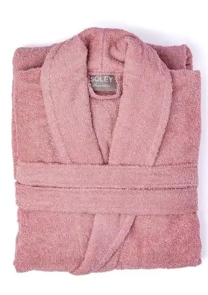 Soley Minerva %100 Pamuklu Unisex Bornoz Konfor ve Şıklık Sunar