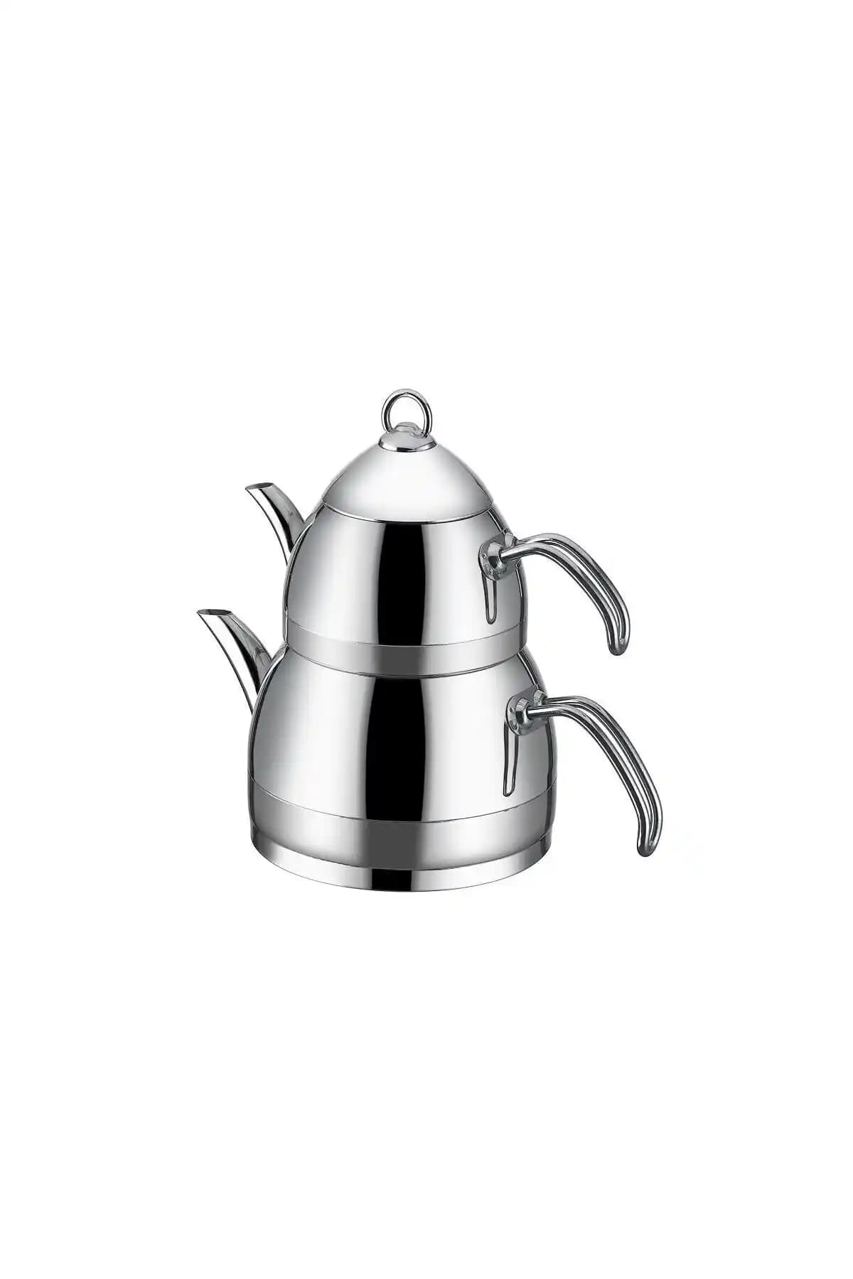 Taç Festa Aile Boyu Çaydanlık: Modern Tasarım ve Dayanıklı Malzeme ile Çay Demleme Deneyimi