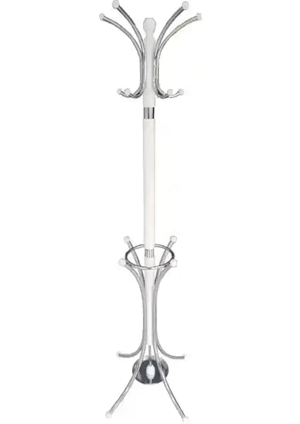 Tolunay Ayaklı Askılık Bambu Modeli Modern ve Dayanıklı Portmanto Çözümü