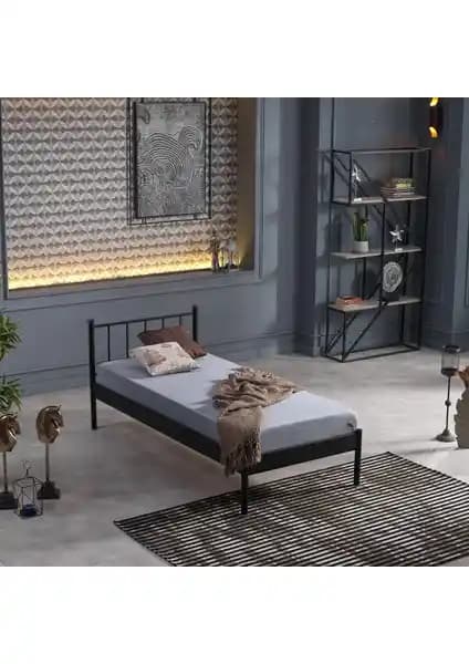 Unimet Falez-S Tek Kişilik Ferforje Metal Karyola: Modern ve Dayanıklı Tasarım