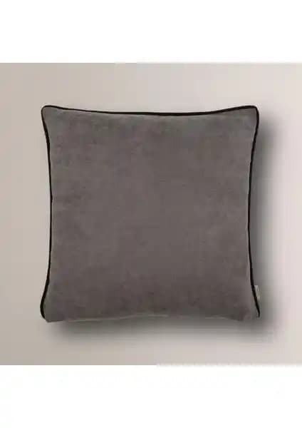 Vanilla Home Efe Biye Detaylı Düz Kırlent Kılıfı Yüksek Kalite ve Şık Tasarım