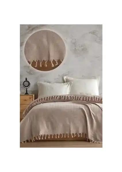 Viaden Çift Kişilik Pike Takımı Doğal ve Sürdürülebilir Konfor Sunar