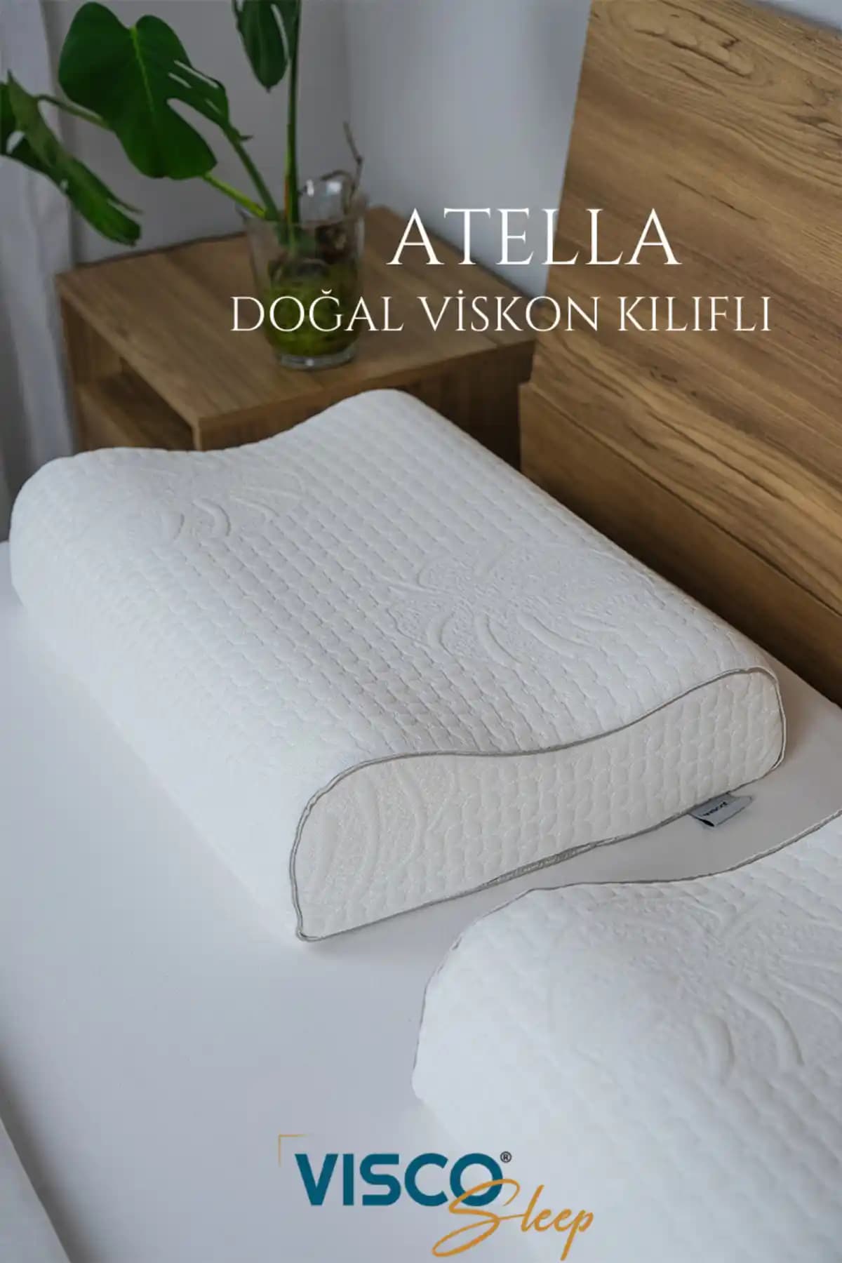 Visco Sleep Ortopedik Visko Yastık: Boyun Sağlığını Koruyan Ergonomik Uyku Destek Ürünü