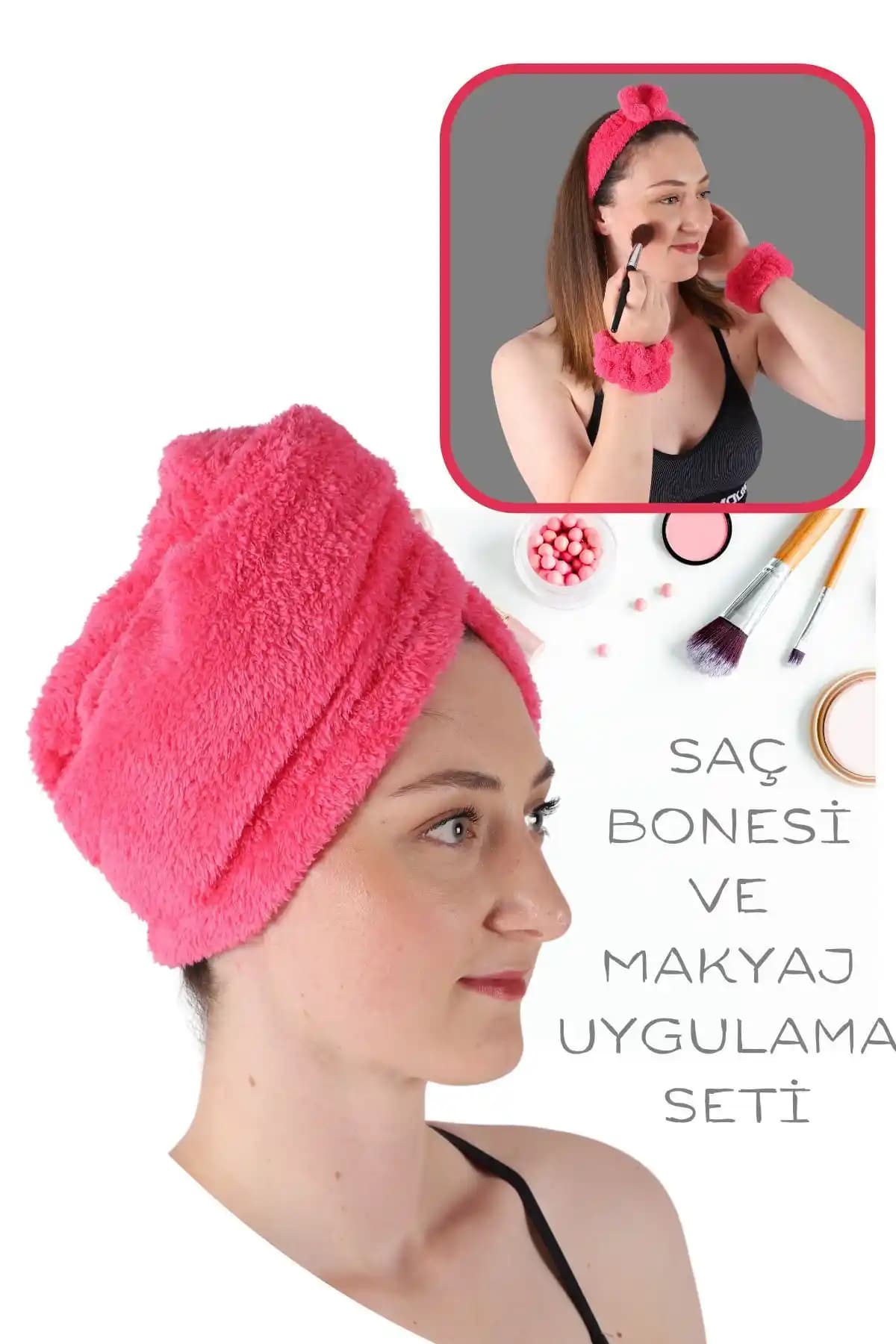 Vosvera Saç Kurulama Bonesi ve Makyaj Uygulama Seti: Günlük Bakım İçin Fonksiyonel ve Estetik Alternatif