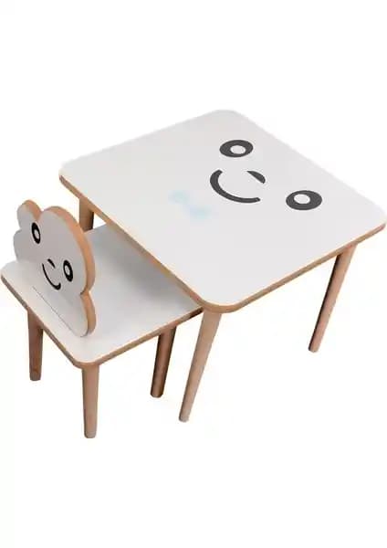 Webkapinda Ahşap Çocuk Masa Sandalye Takımı: Güvenli ve Estetik Tasarım Özellikleri