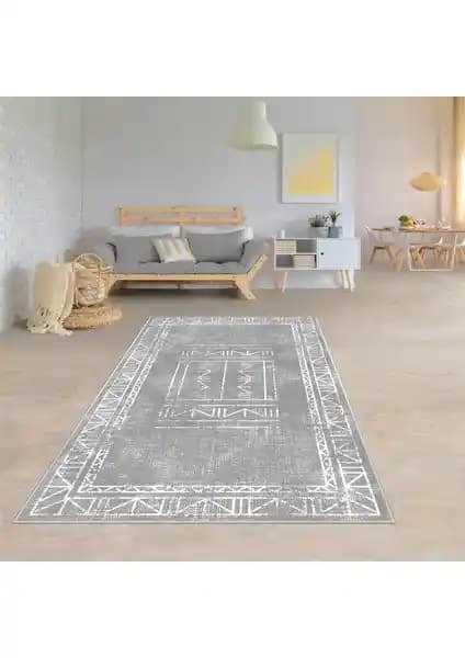 West Home Dijital Baskılı Kaymaz Tabanlı Yıkanabilir Modern Halı Özellikleri ve Kullanım Avantajları