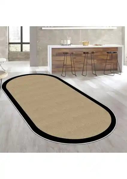 West Home Makinede Yıkanabilir Kaymaz Tabanlı Oval Salon ve Mutfak Halısı Özellikleri ve Avantajları