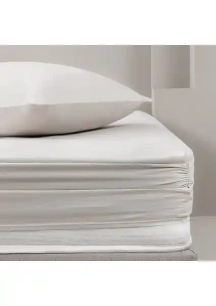 Yataş Bedding Noah Lastikli Çarşaf Bej 150x200 cm Yatak Odası İçin Şık ve Dayanıklı Çarşaf