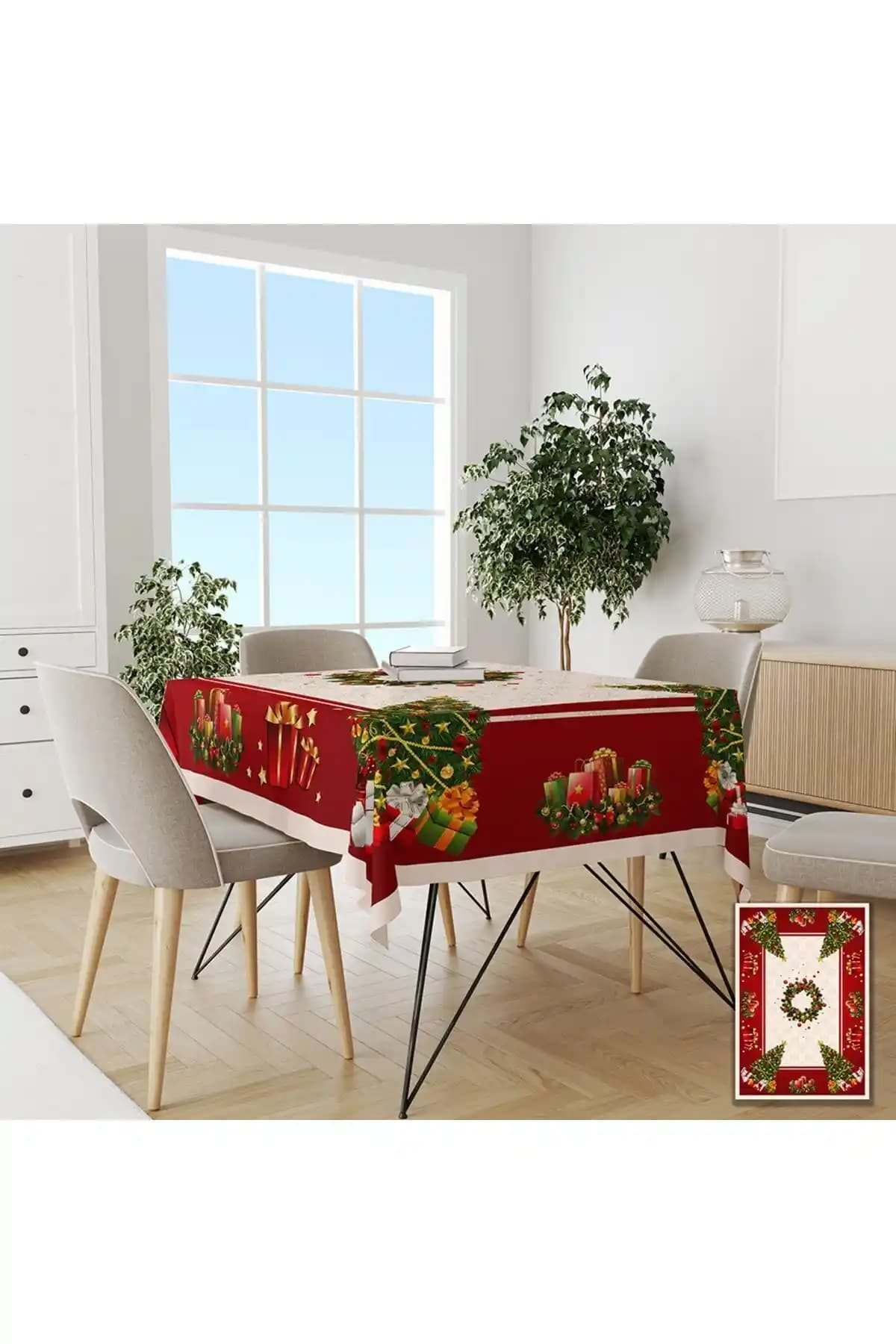 Yılbaşı Temalı Masa Örtüsü: Estetik ve Dayanıklı Tasarım ile Dekorasyonunuzu Canlandırın