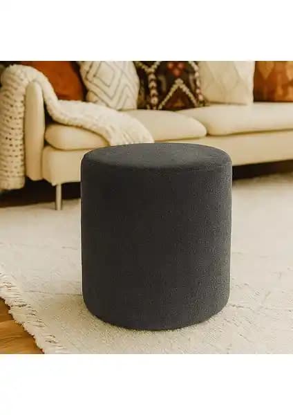 Zem Lines Teddy Kumaş Gri Puf Modern Oturma ve Dekoratif Çözüm Özellikleri