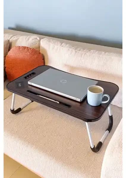 Zevahir Mobilya Çok Amaçlı Katlanabilir Masa Evde Kullanım İçin Uygun Tasarım