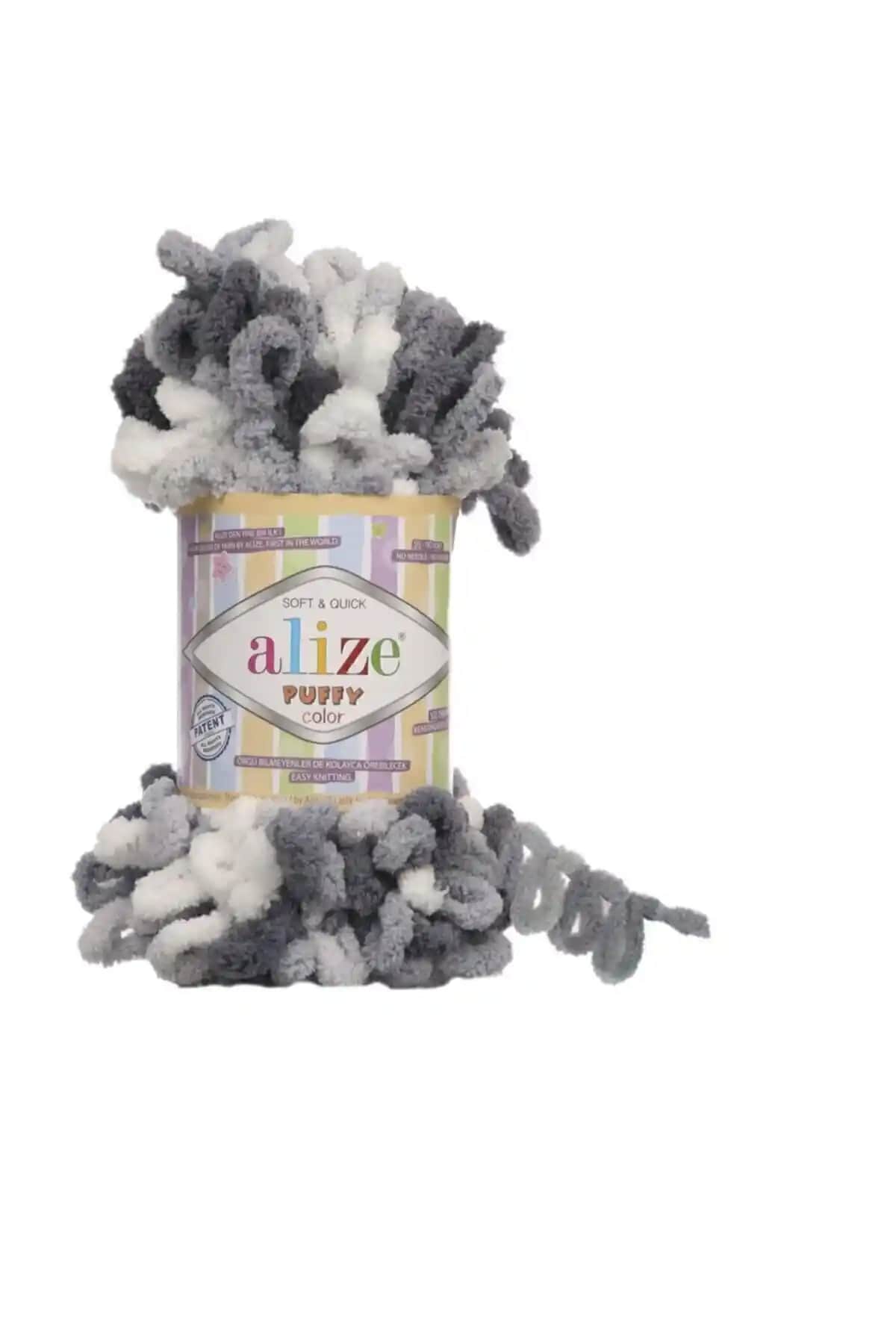 2025'te Alize Puffy Color İpi ile El Örgünüzde Renkli Devrim