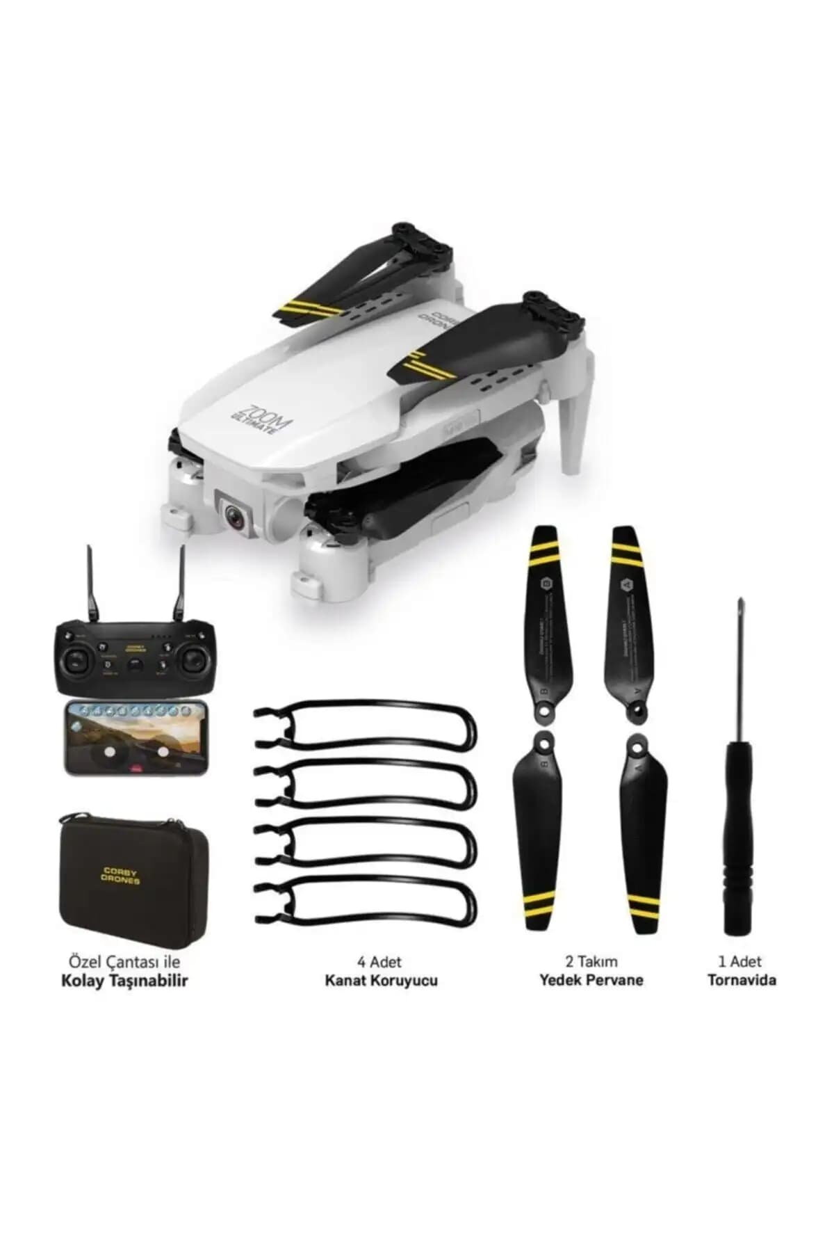 Corby Cx017 Wifi Çift Kameralı Katlanabilir Drone Özellikleri ve Kullanıcı Yorumları