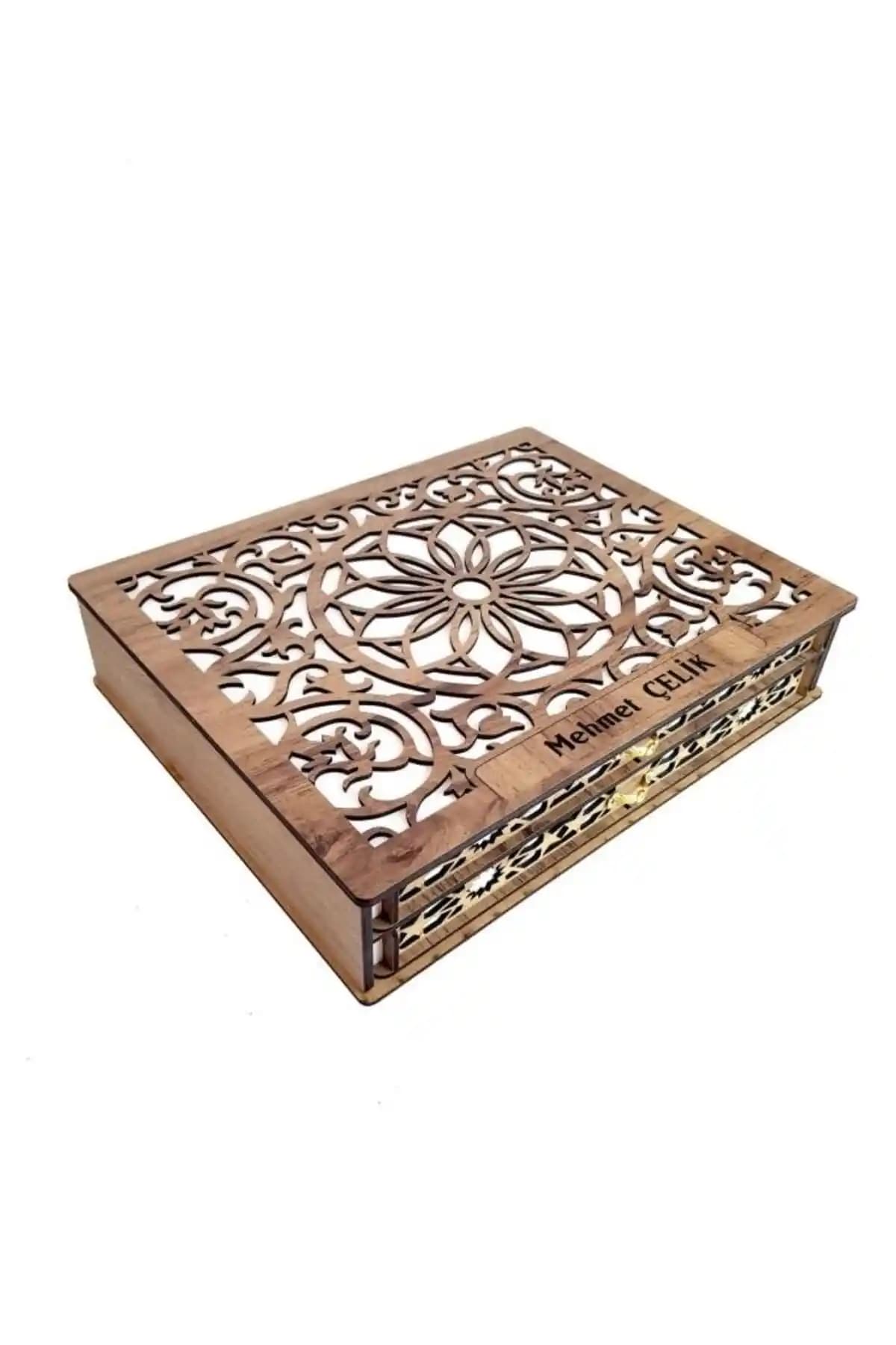 Mabel Çekmeceli 2 Katlı Tesbih Kutusu Türkiye Menşeli Şık ve Dayanıklı Saklama Çözümü