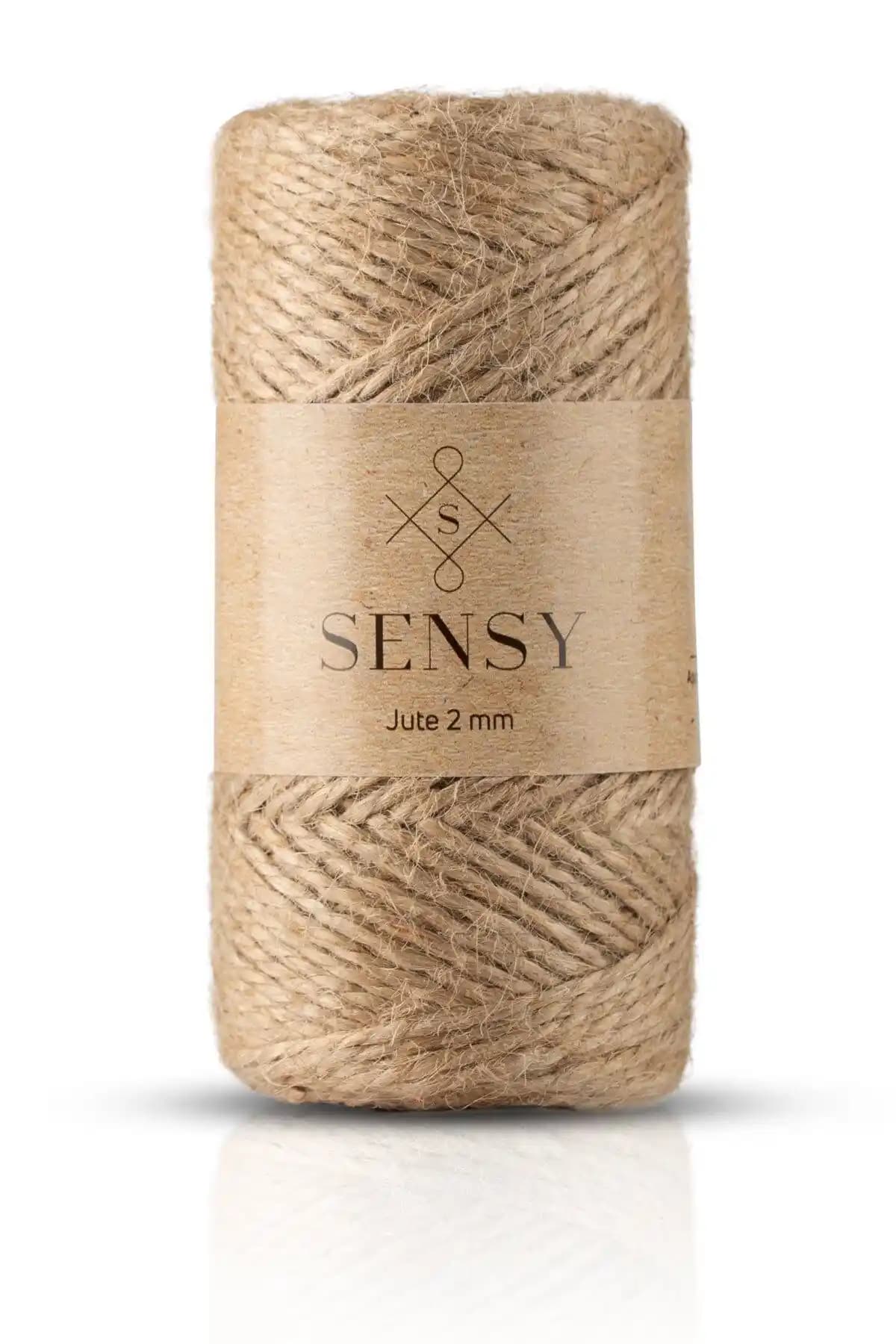 SENSY Premium Jüt İp Doğal Bambu İçeriğiyle Çevre Dostu ve Dayanıklı Kullanım Sunar