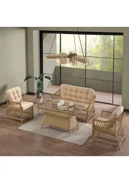 Bahçe ve Balkon İçin Oturma Takımı Karşılaştırması: EVDEMO Icon Rattan ve Tu Tienda Nergiz 1