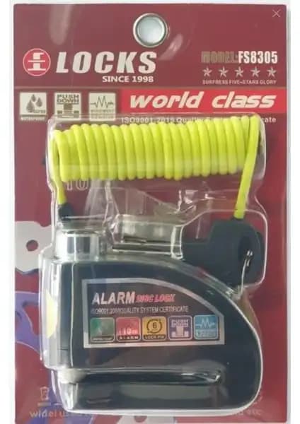 Motosiklet Güvenliği İçin Espada 110 Db ve Locks 110DB Alarmlı Disk Kilidi Karşılaştırması 1