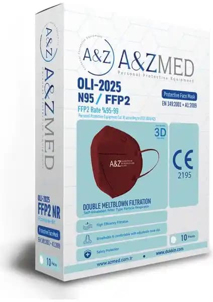 A&Z Med N95/FFP2 ve Medizer Qzer Yeşil Kaktüs Desenli Maskelerin Karşılaştırması