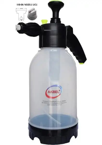 Akbel Köpük Yapan Basınçlı Pompa 2 Litre Kapasiteyle Güçlü ve Çok Yönlü Temizlik Çözümü