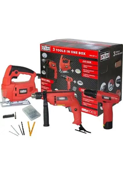 Attlas Eco-3 Set Güç ve Çok Yönlülük Sunan El Aletleri Paketi