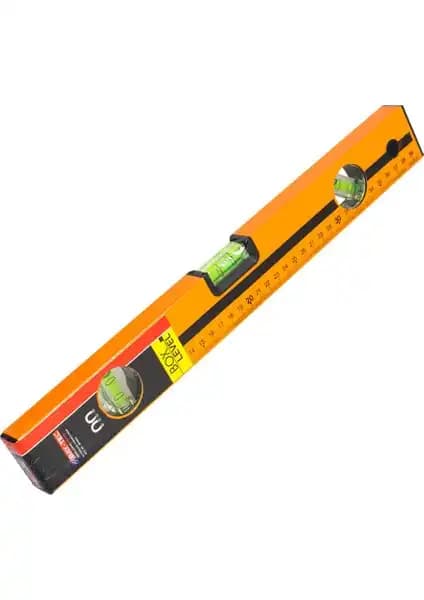 Bay-Tec Düz Su Terazisi 40mm Turuncu MK0662: Dayanıklı ve Hassas Ölçüm Aracı