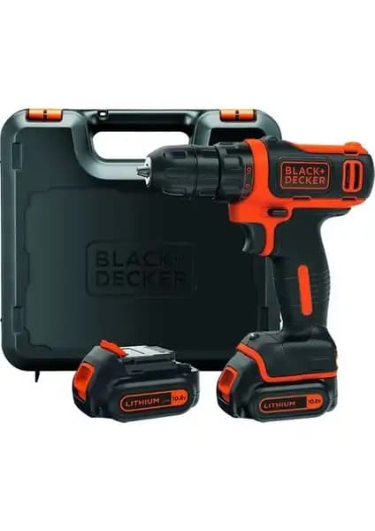 Black & Decker BDCDD12KB Çift Akülü Vidalama Makinesi: Güç ve Kullanım Kolaylığı Sunan Çok Yönlü Alet