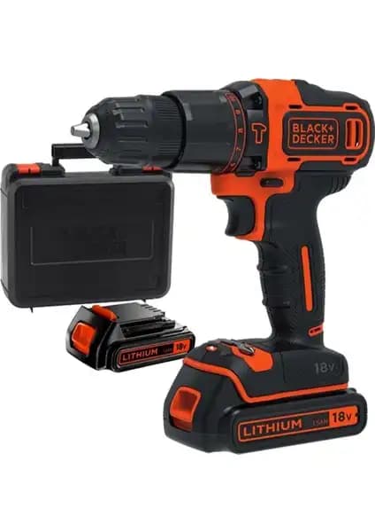 Black & Decker BDCHD18KB-QW 18V Li-ion Çift Akülü Darbeli Matkap Özellikleri ve Kullanım Rehberi